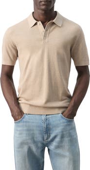 MANGO Fine Knit Polo