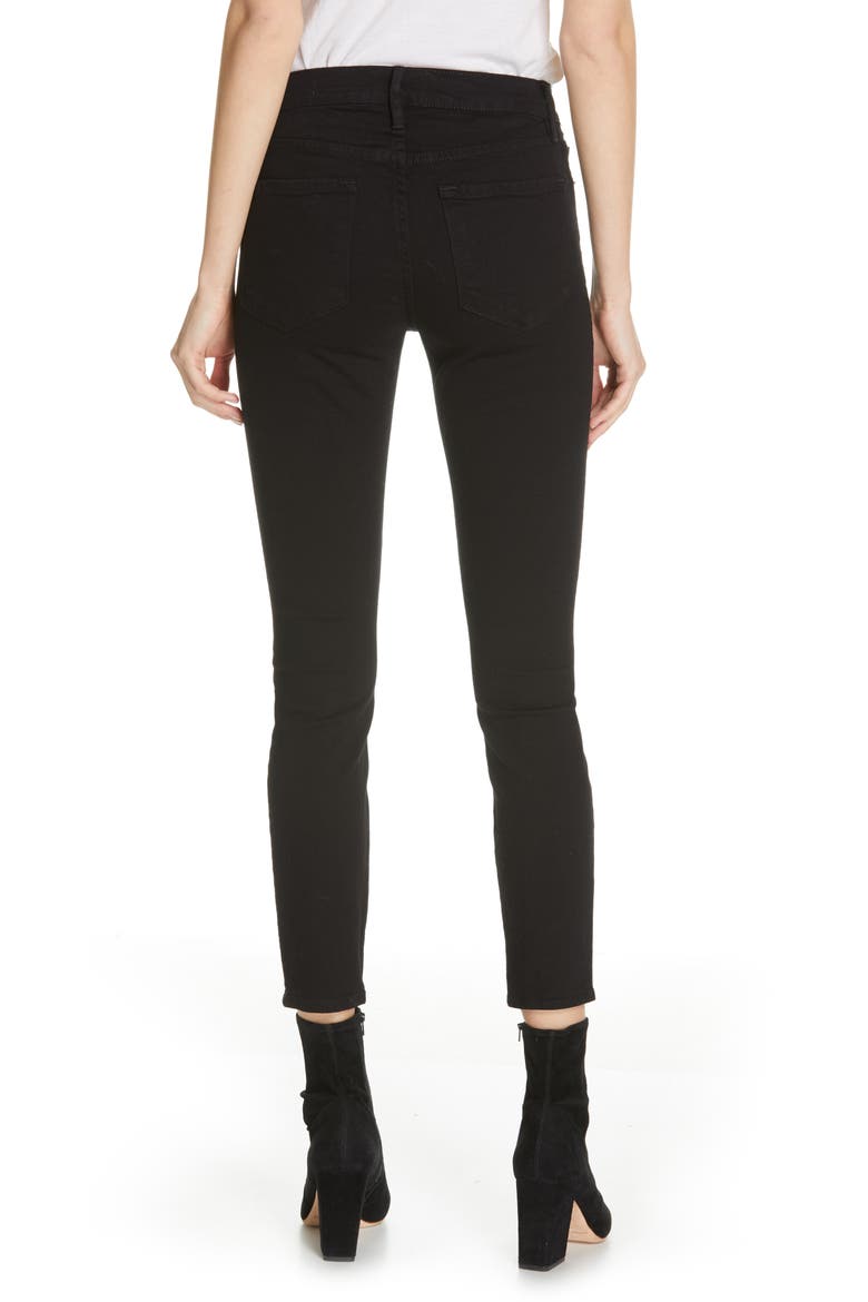 Le Color Ankle Jeans, Alternate, color, FILM NOIR