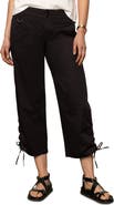 Sanctuary Cotton Twill Utility Crop Pants