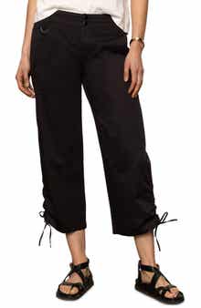Sanctuary Cotton Twill Utility Crop Pants