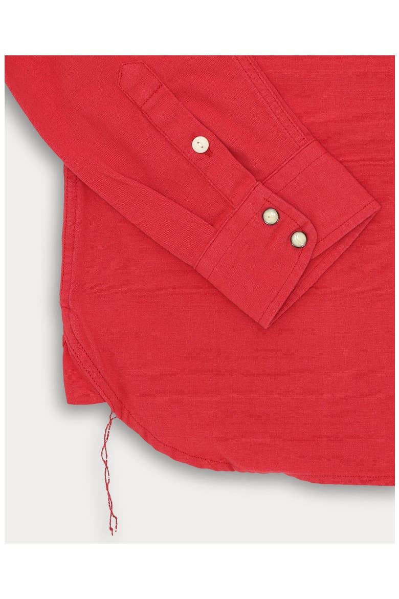 Josh Texan Cotton Shirt, Alternate, color, Red