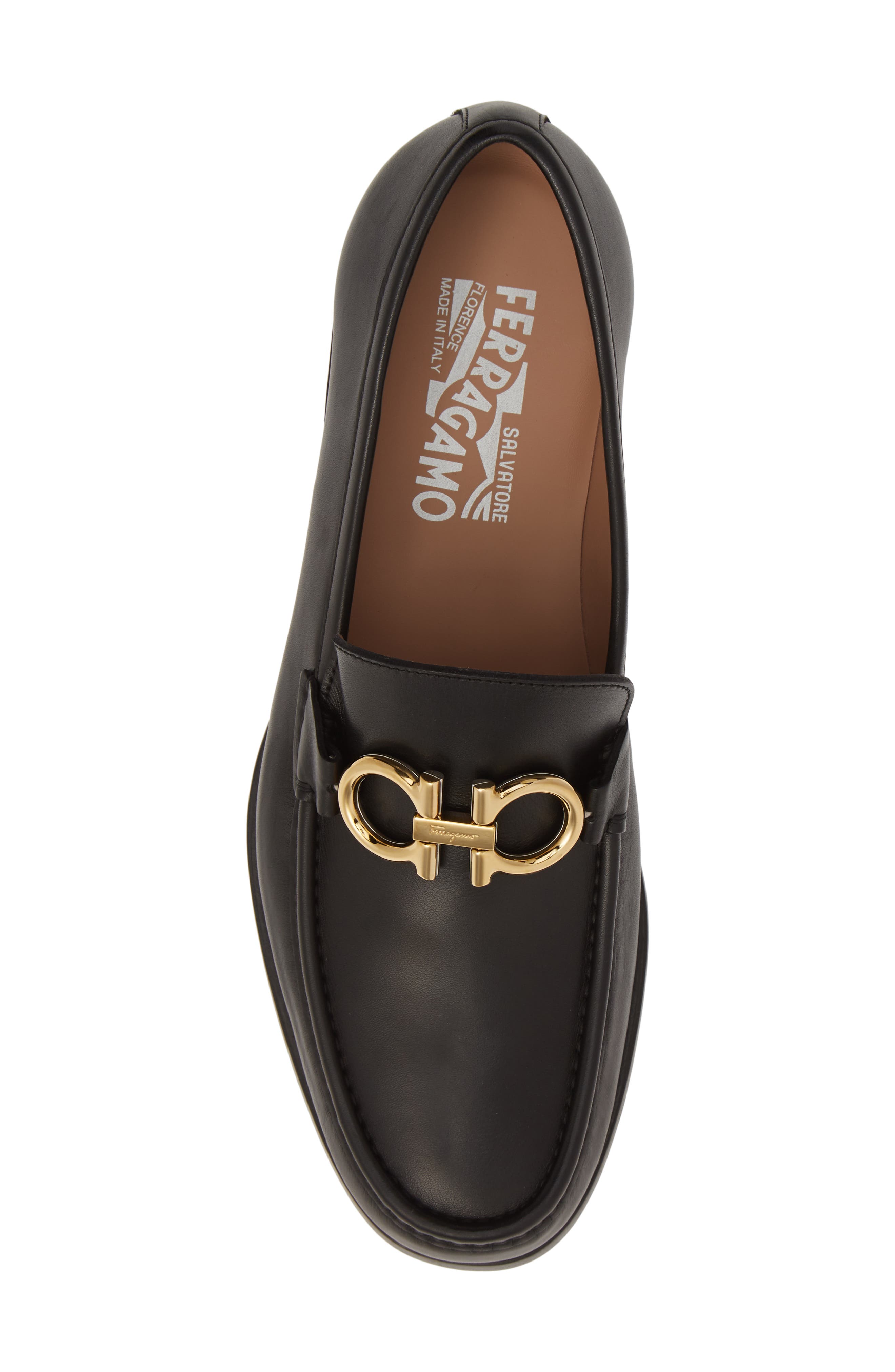 FERRAGAMO Rolo Bit Loafer, Alternate, color, 
