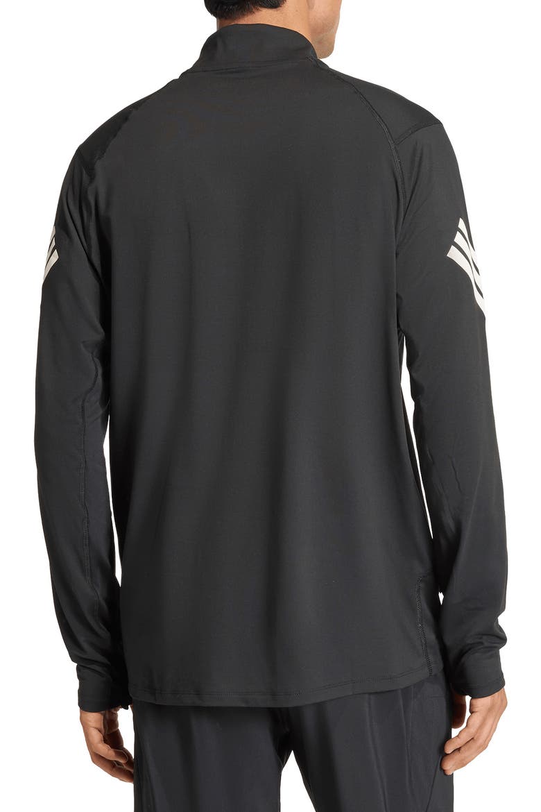 ADI365 Quarter Zip Mock Neck Jacket, Alternate, color, BLACK