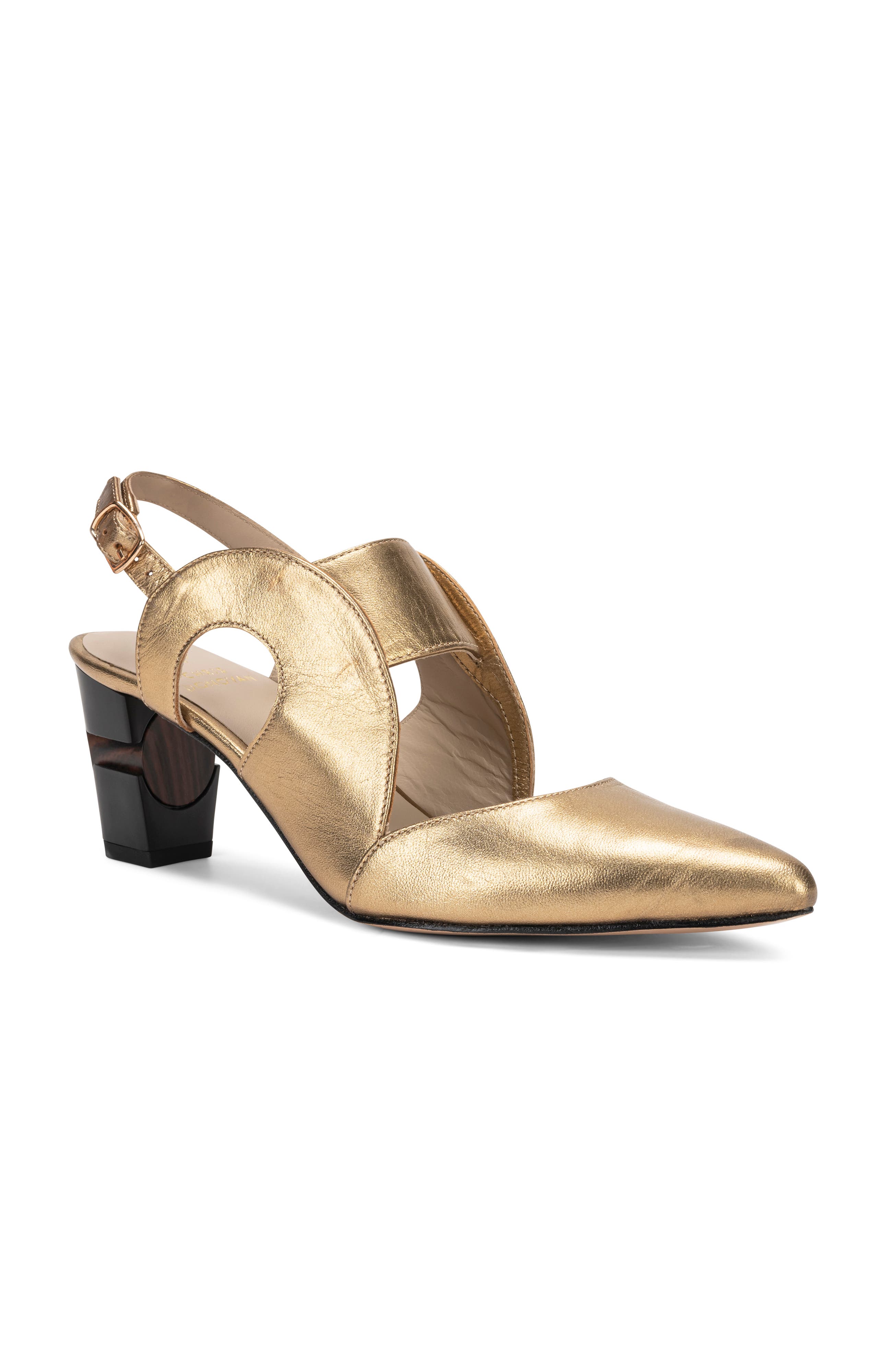 Dusk Pump, Alternate, color, Metallic Gold