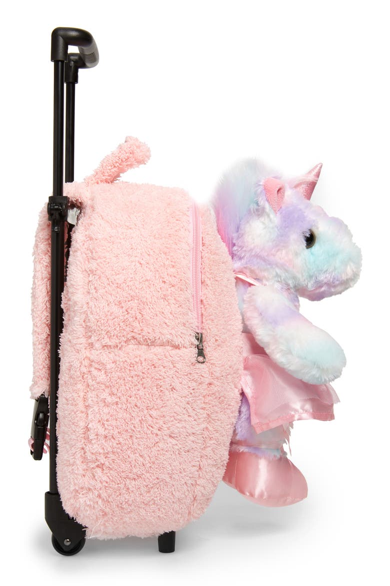 Ballet Unicorn Trolley Backpack, Alternate, color, PINK