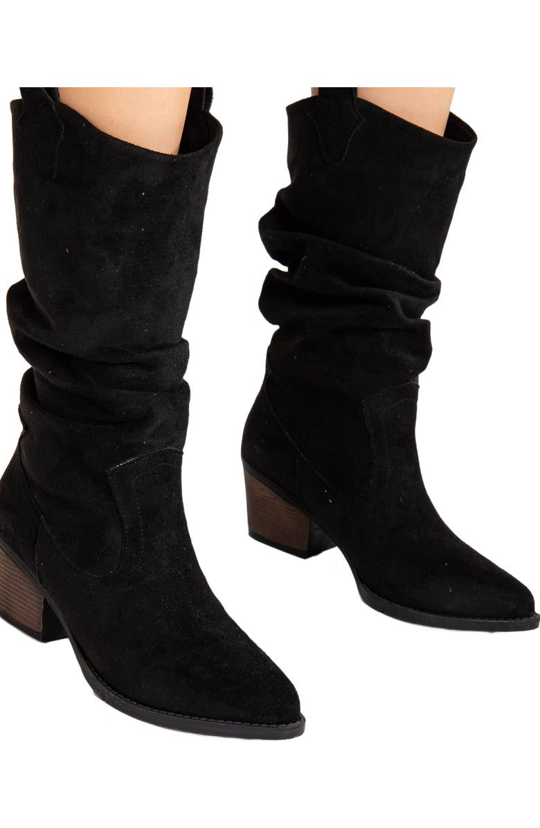 Forever & Always Shoes Bonnie Slouch Western Boots, Alternate, color,