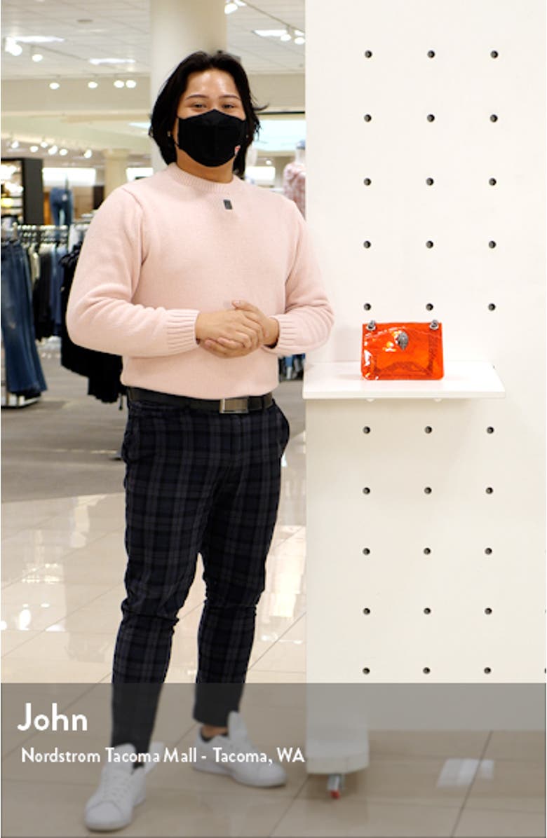 Mini Kensington Transparent Shoulder Bag, sales video thumbnail