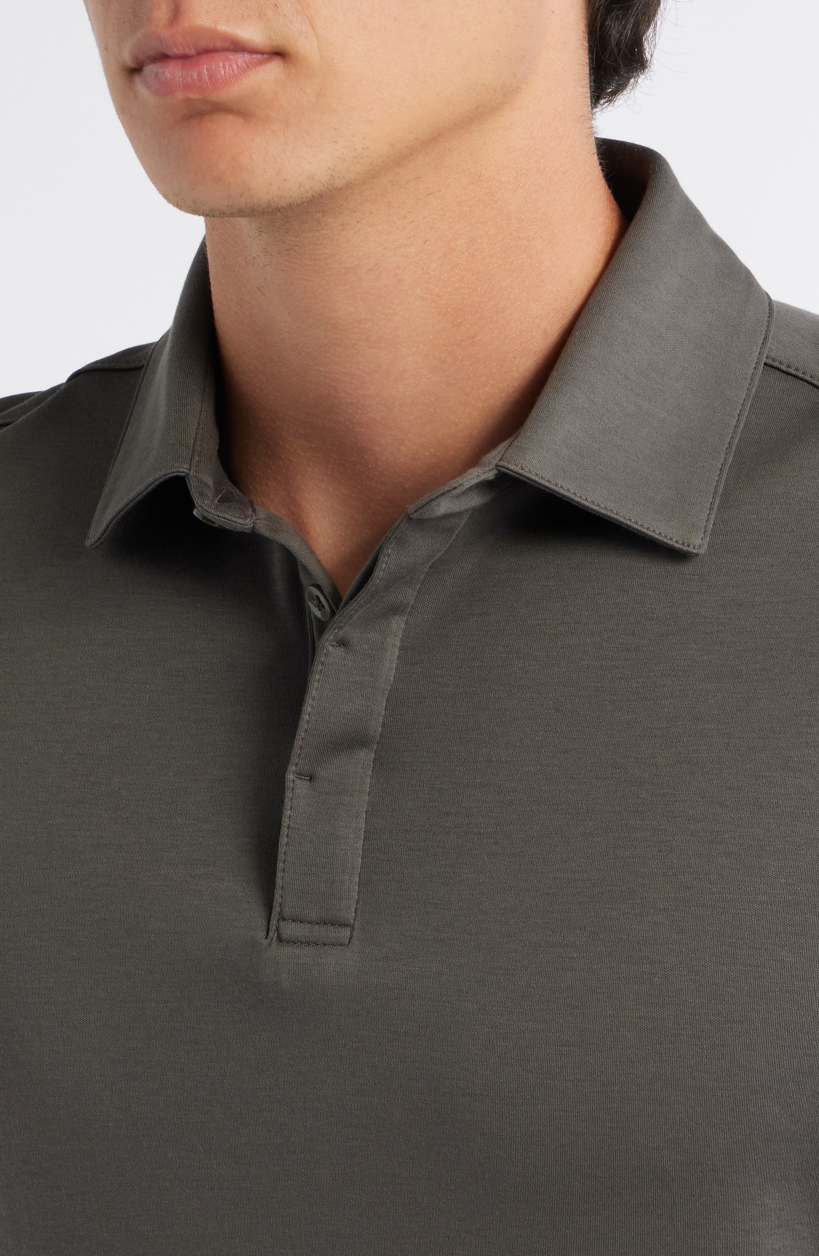 Georgia Solid Pima Cotton Polo - image 2