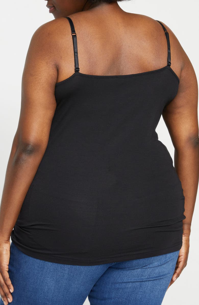 Universal Standard Foundation Camisole, Alternate, color, Black