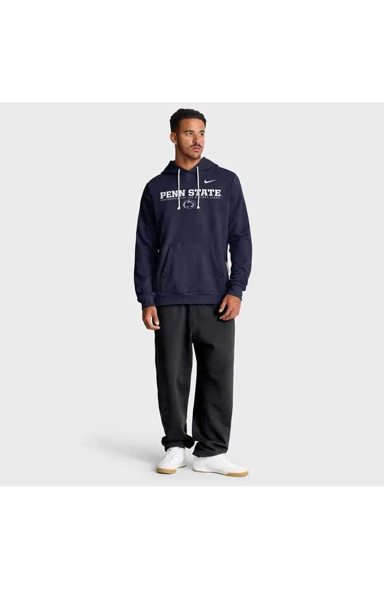 Nike Men's Nike Navy Penn State Nittany Lions 2025 Sideline Standard Issue Dri-FIT Hoodie, Alternate, color, Navy