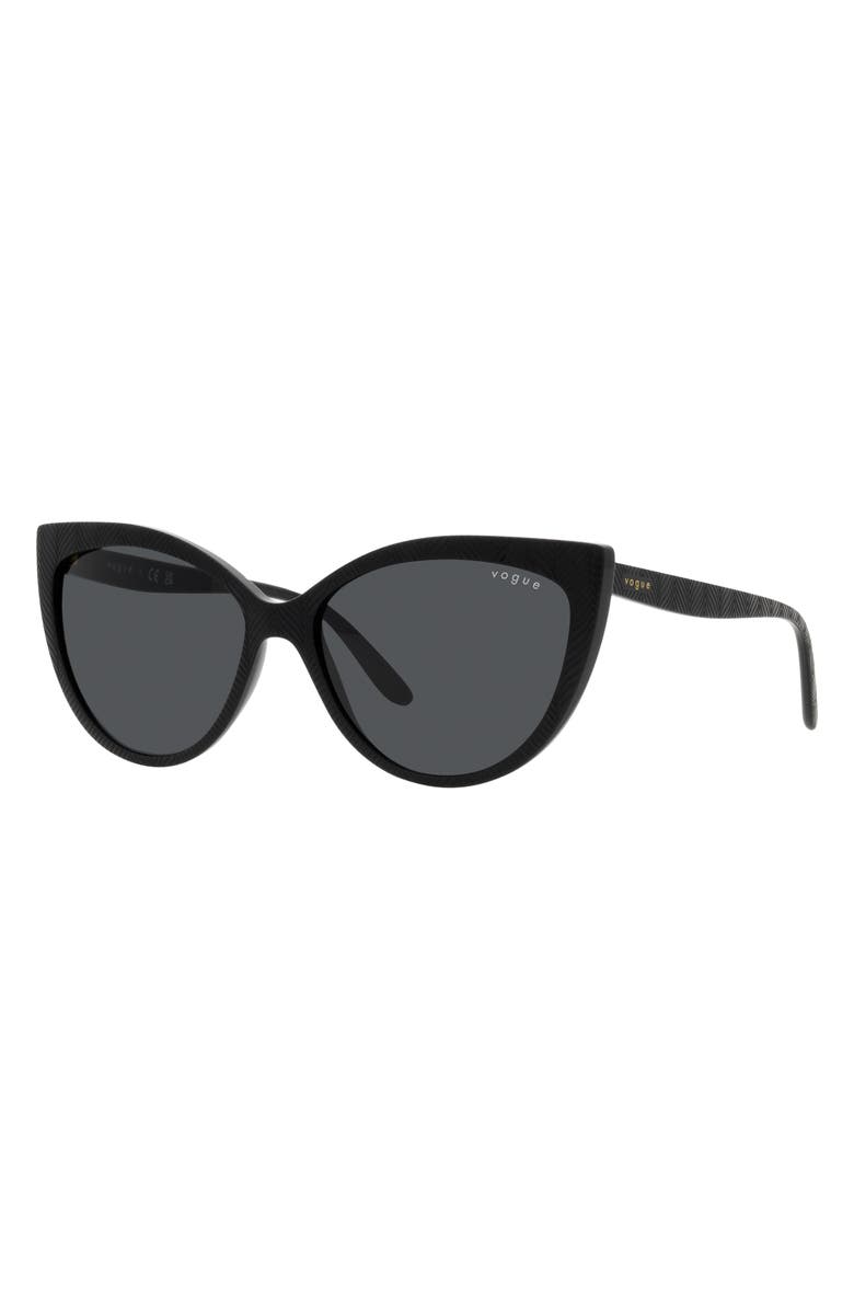 VOGUE 57mm Cat Eye Sunglasses, Alternate, color,