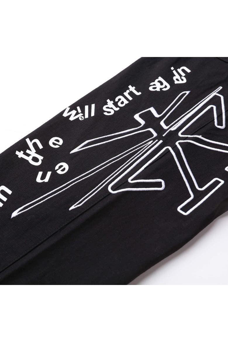 Ouroboros Pants, Alternate, color, Black