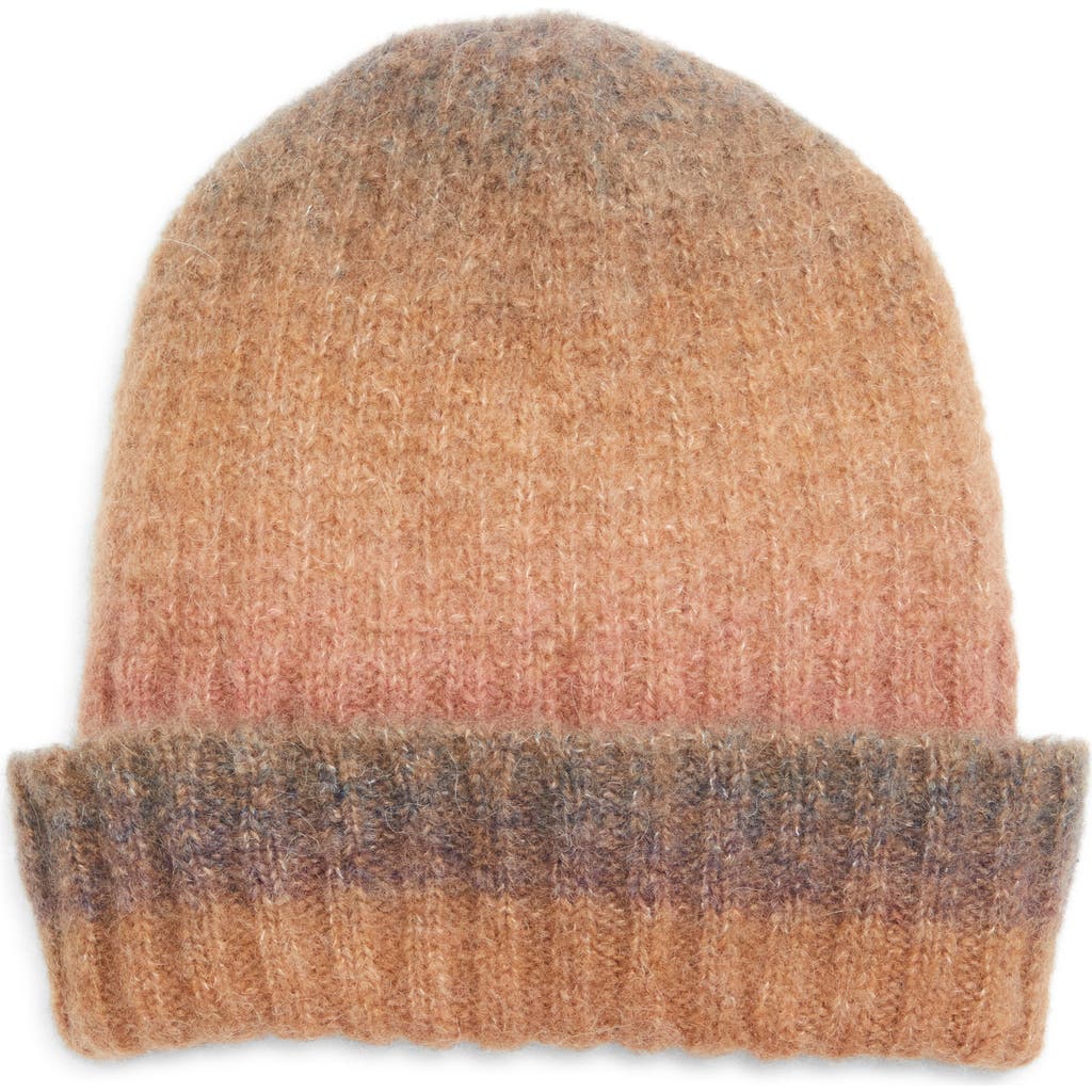 Palmes Baby Alpaca & Merino Wool Blend Beanie In Brown