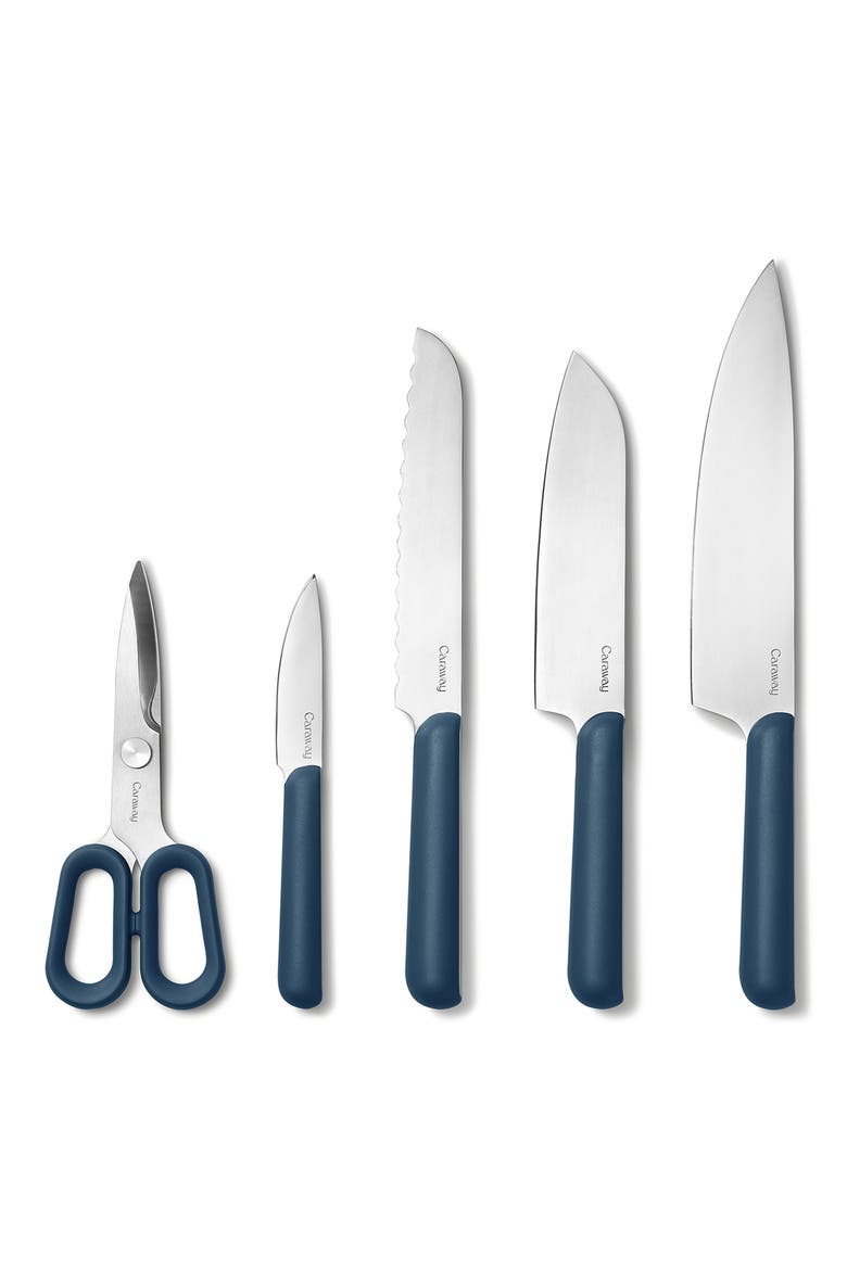 14-Piece Knife & Utensils Prep Set, Alternate, color, NAVY