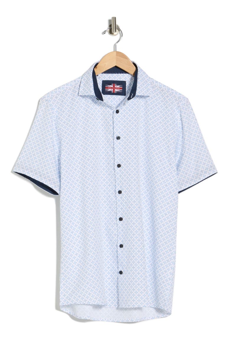 Short Sleeve Sport Shirt, Alternate, color, WHITE