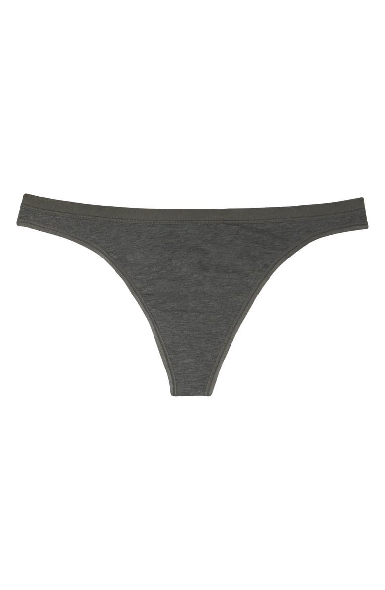Felina Organic Cotton Thong, Alternate, color, 