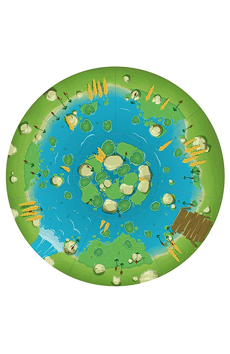 Luma Imports Aquarena Board Game, Kids & Family, 26 Players, 30 Mins, Ages 8+, Alternate, color, Multicolored