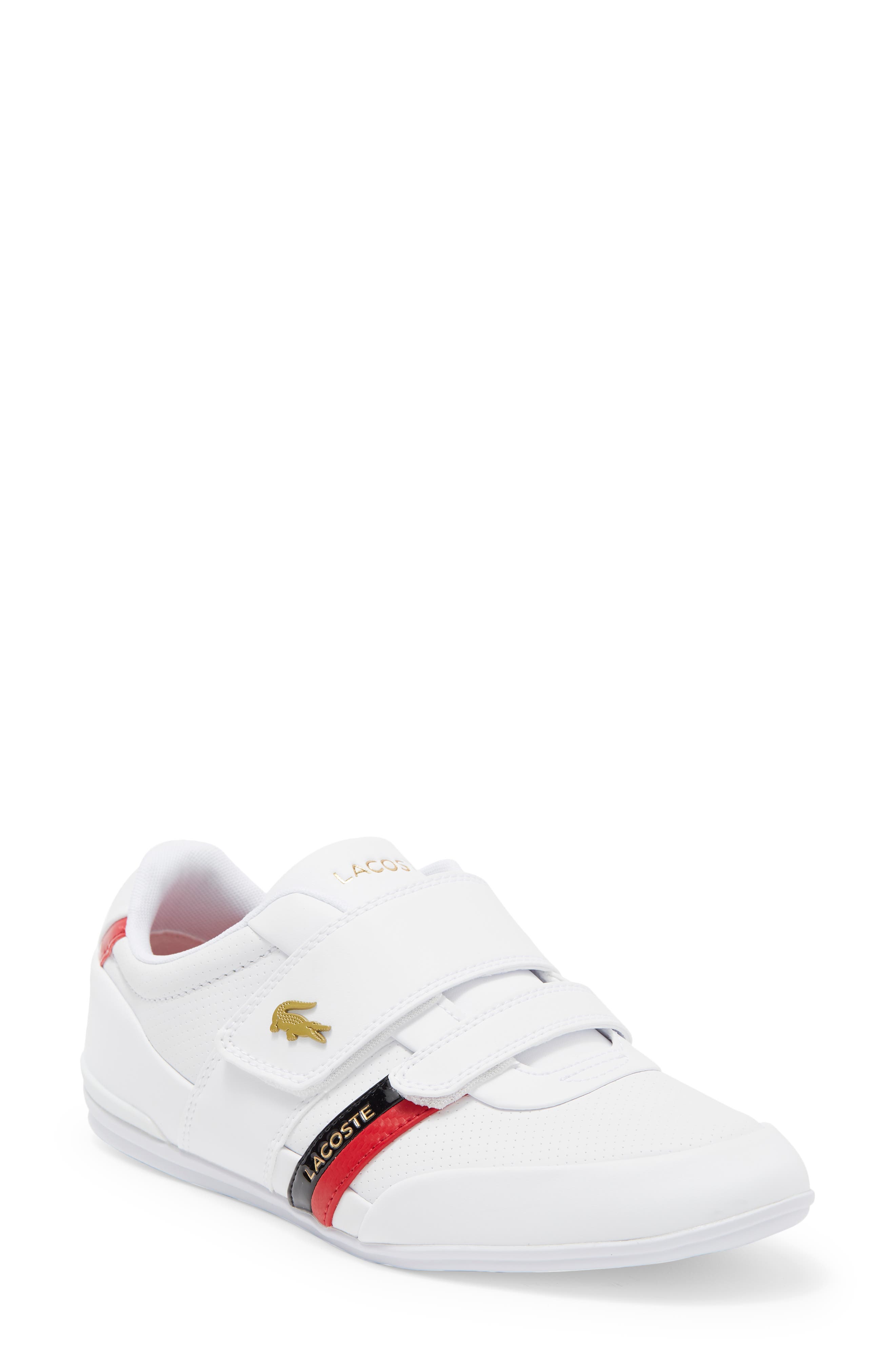 Lacoste Misano Strap Euro Sneaker, Main, color, 