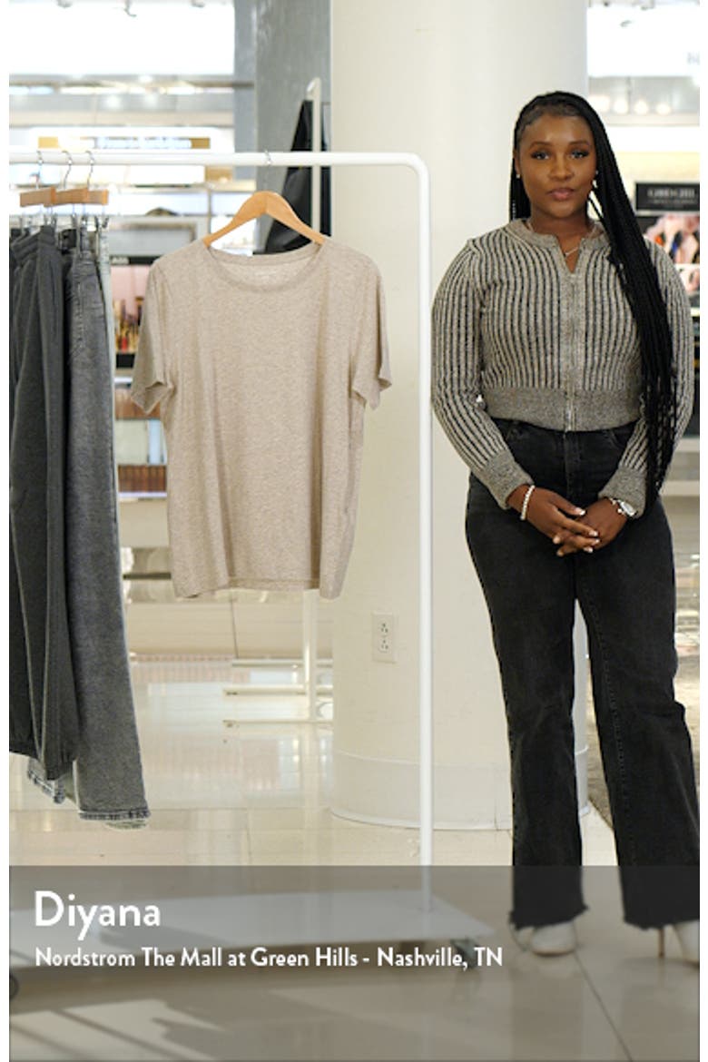 Crewneck Organic Cotton T-Shirt video