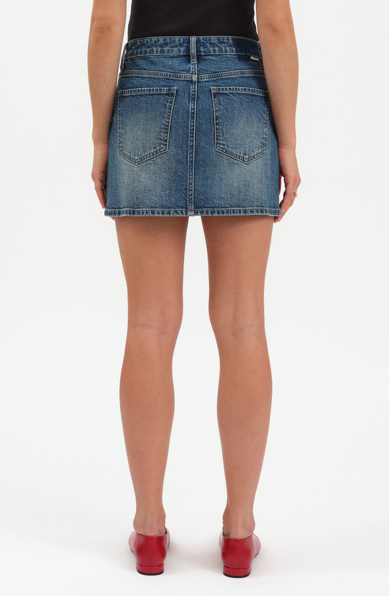 DAZE Malibu Denim Miniskirt, Alternate, color, Dream Date