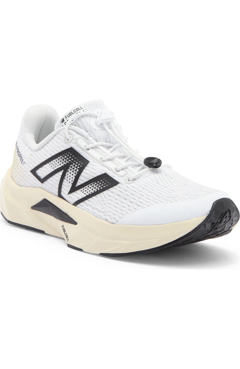 New Balance Kids' FuelCell Propel v5 Running Shoe, Main, color, White/ Black