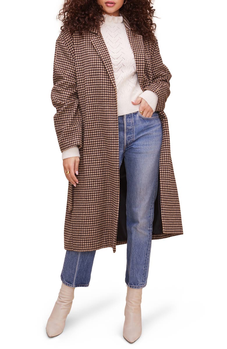 ASTR the Label Roxanne Belted Coat, Main, color,