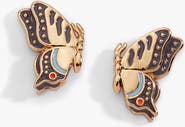 Alex and Ani New York Botanical Garden® Butterfly Earring