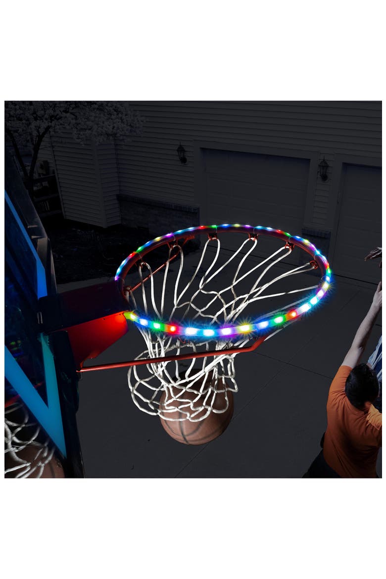 Basketball Hoop LED Lights Set, Alternate, color, COLOR MORPHING