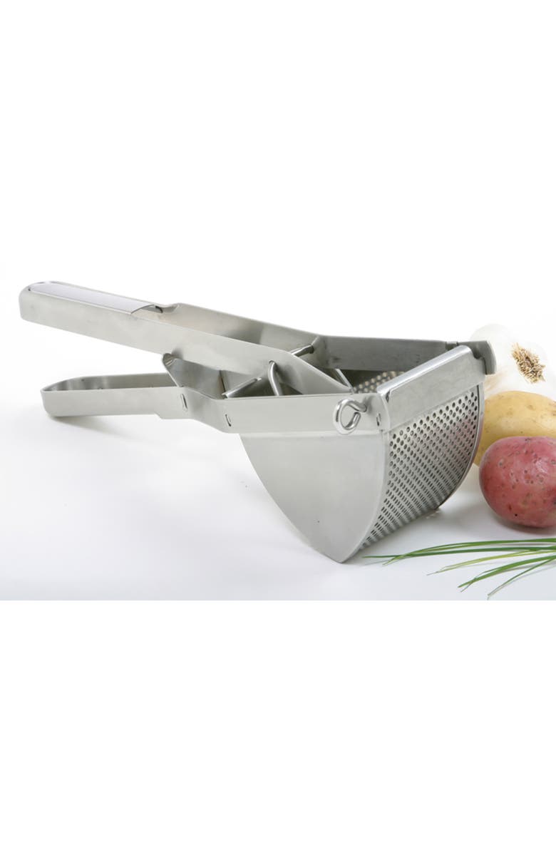 Norpro Stainless Steel Heavy Duty Commercial Potato Ricer, Alternate, color, Silver
