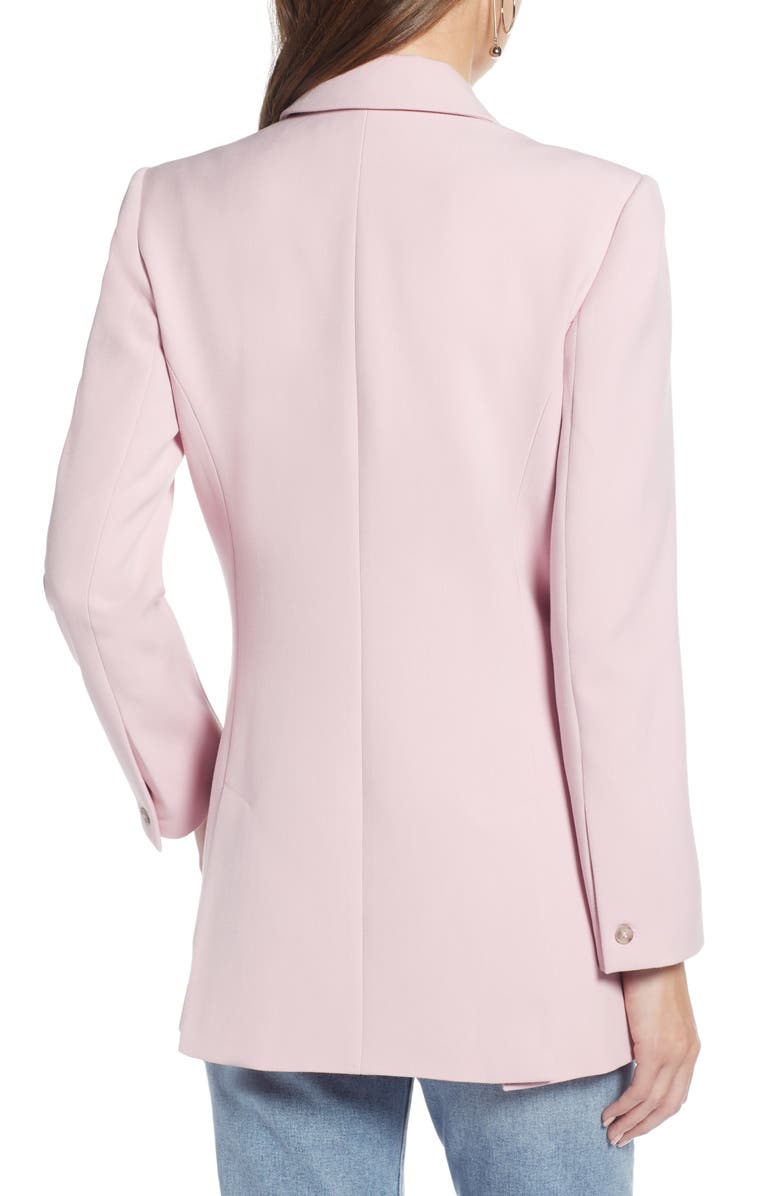 Something Navy Slouchy Narrow Lapel Blazer, Alternate, color,