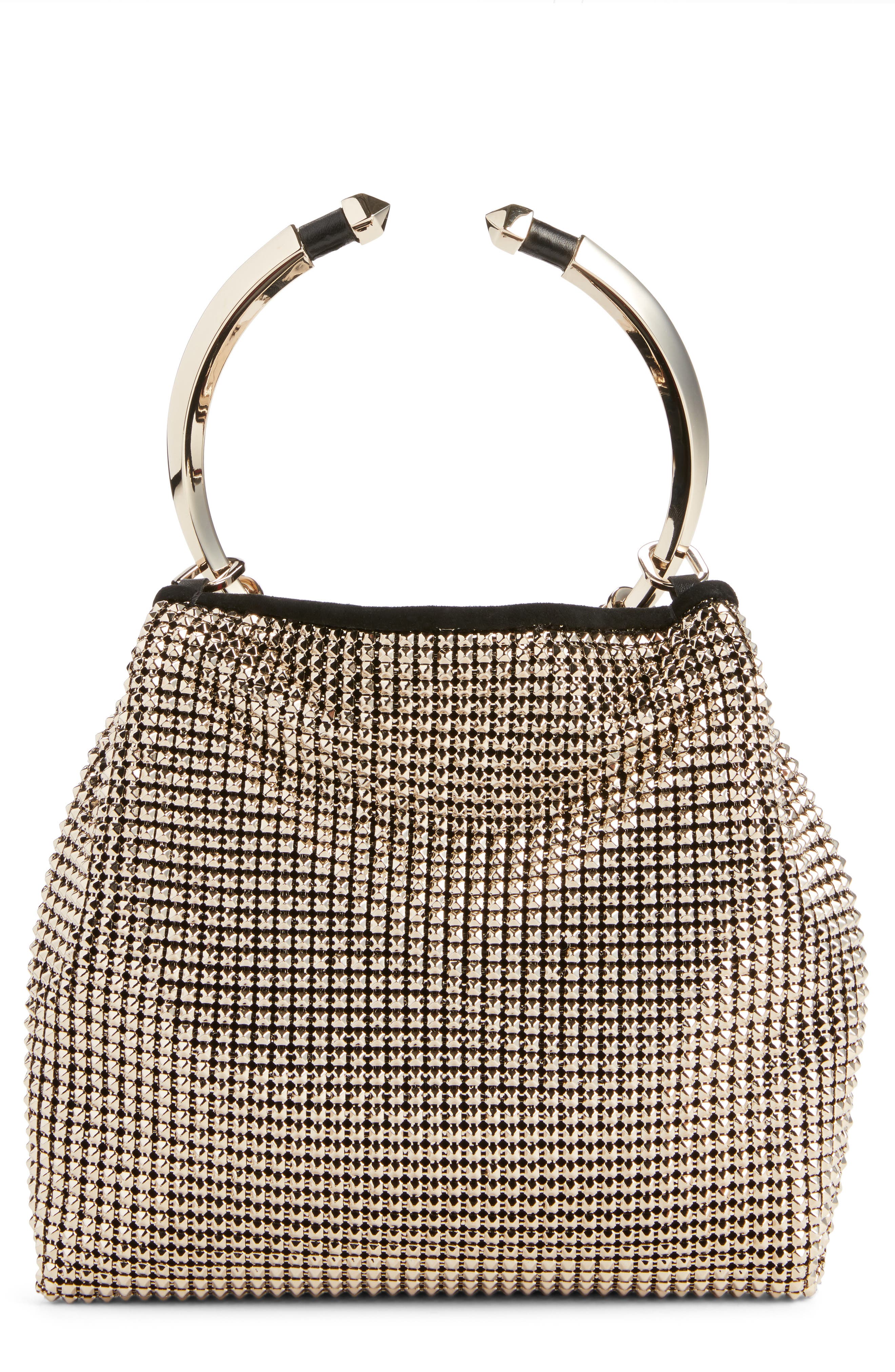Valentino Garavani Ring Mesh Clutch, Alternate, color, 