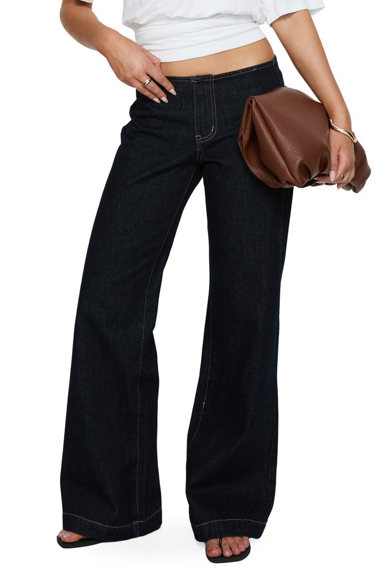 Buenos No Waist Low Rise Straight Leg Jeans, Main, color, RAW DENIM