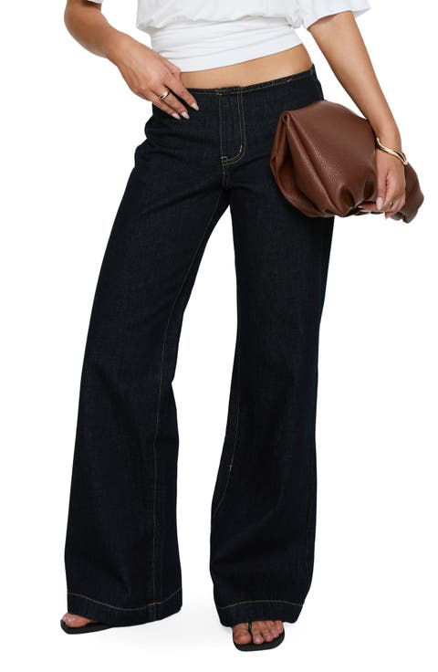 Buenos No Waist Low Rise Straight Leg Jeans