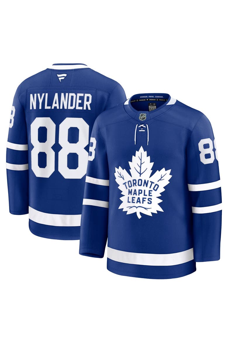Men's Fanatics William Nylander Blue Toronto Maple Leafs Home Premium Jersey, Main, color, Blue
