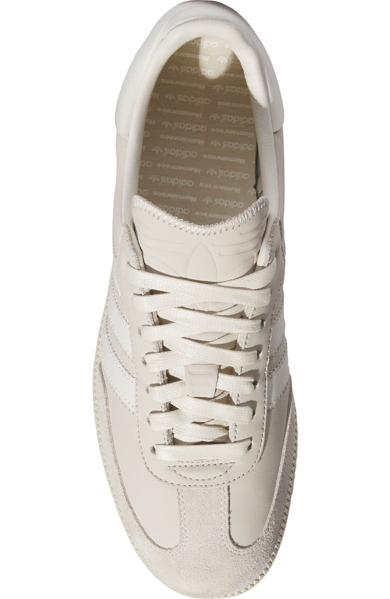 adidas Humanrace Samba Low Top Sneaker, Alternate, color, Cloud White/ Aluminum