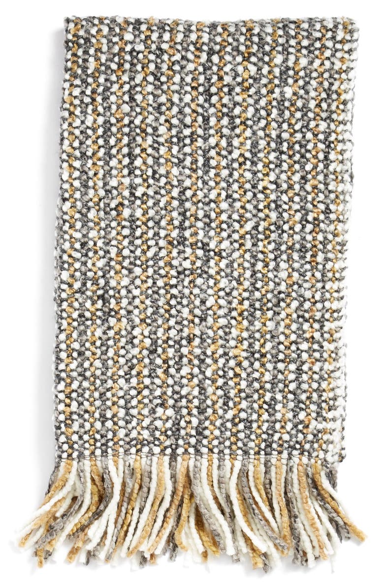 Kennebunk Home 'Stria' Throw, Main, color, 
