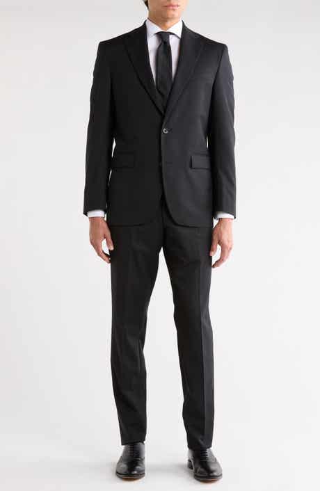 J|V by Jack Victor Expo Solid Wool Suit