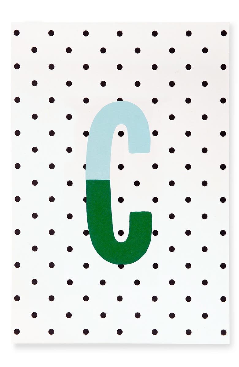 Kate Spade New York sparks joy initial notebook, Main, color,