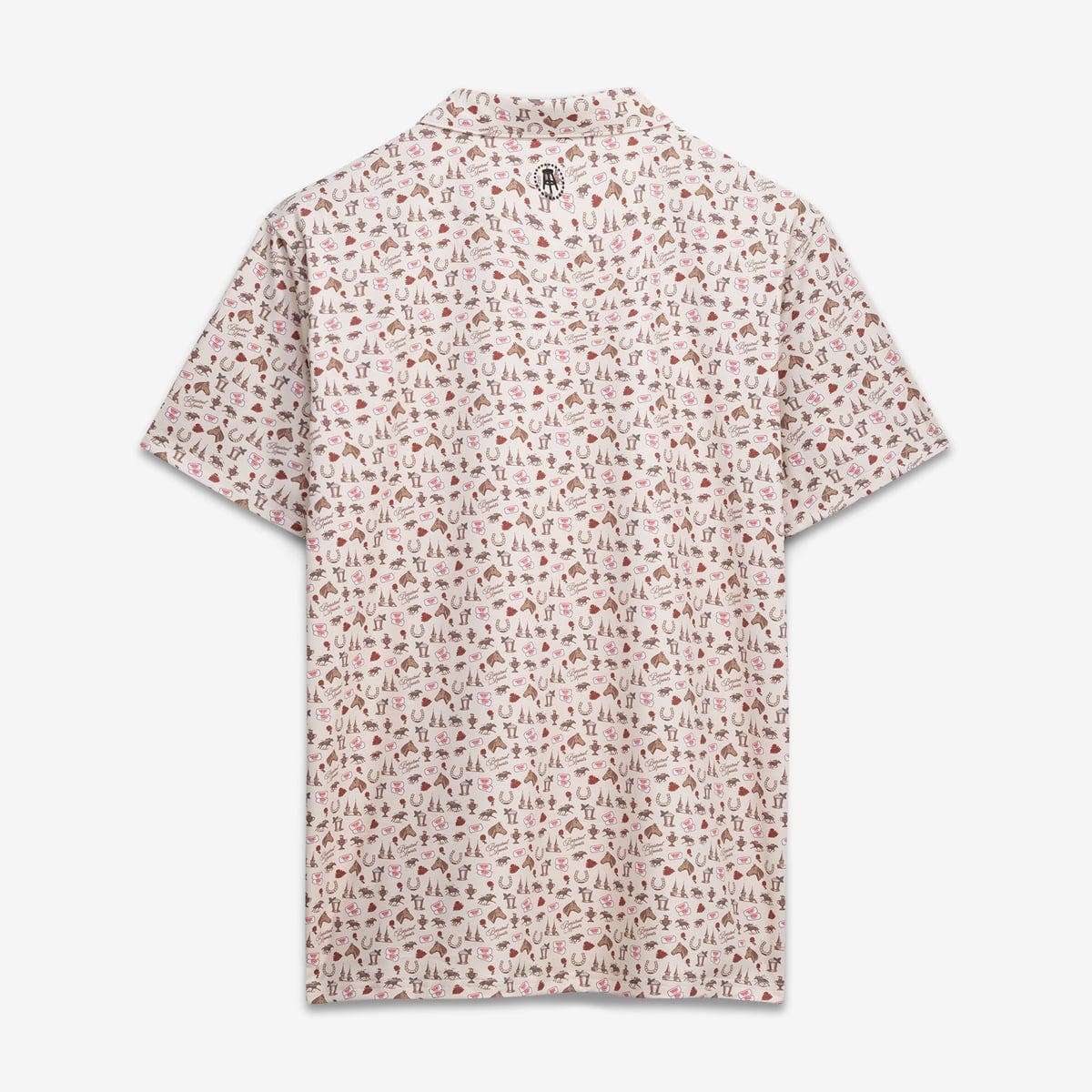 BARSTOOL GOLF Men's Barstool Golf Cream Kentucky Derby Roses Printed ...