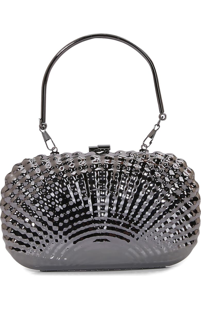 BERNESS Shell Clutch, Main, color, Black