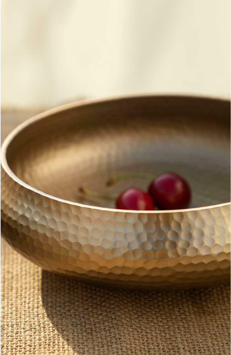 The Collective Snack Bowls Assorted Set of 2, Alternate, color, Antique Brass