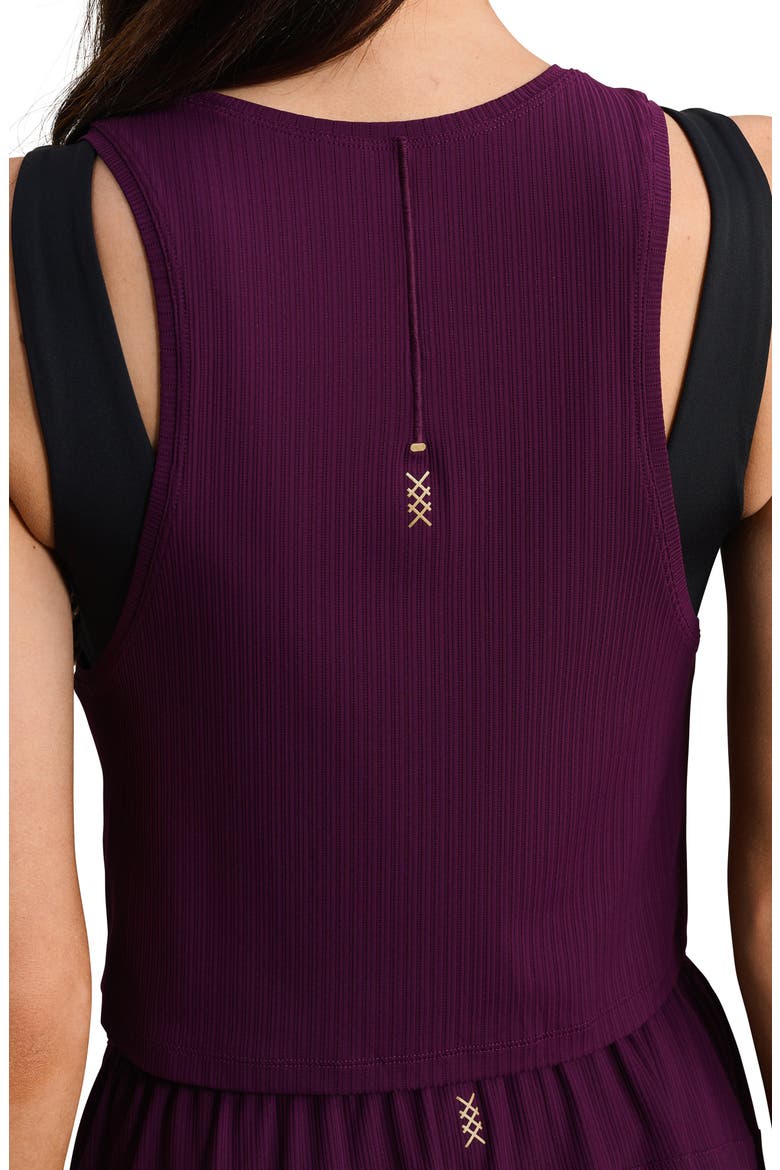 Lightspeed Layered Performance Tank, Alternate, color, DARK BERRY