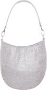 Nina Crystal Mini Hobo Bag