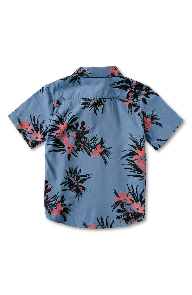 Volcom Kids' Floral Button-Up Shirt, Alternate, color,