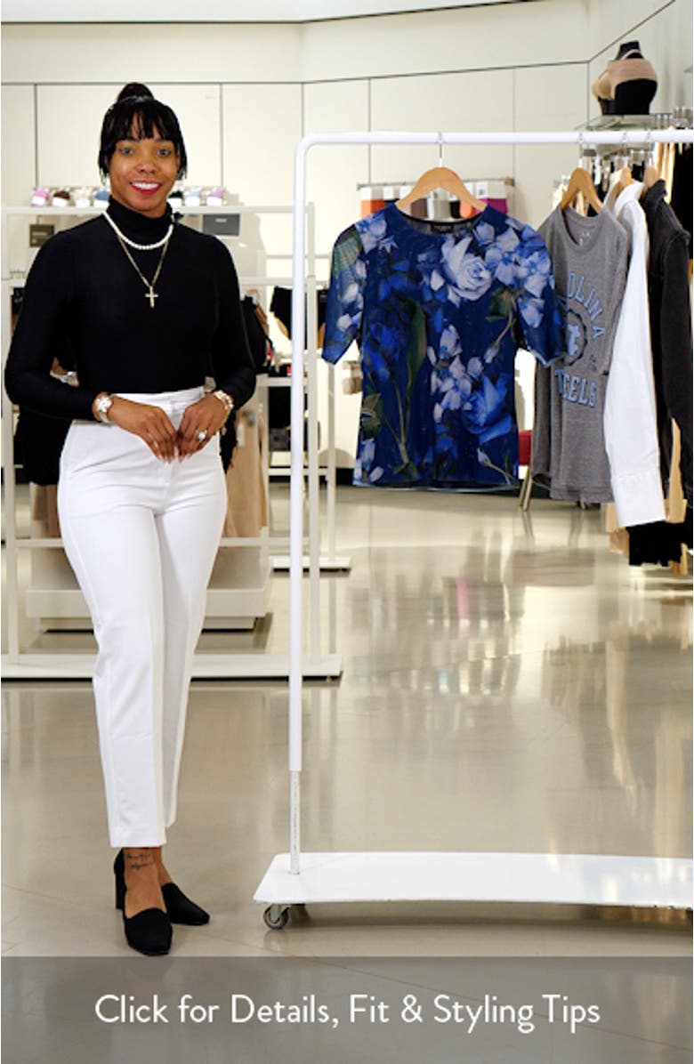 Floral Mesh Top, sales video thumbnail