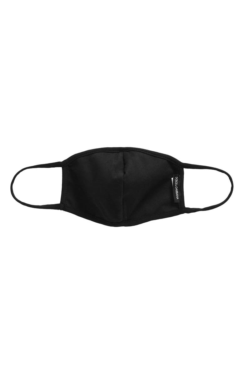 Dolce&Gabbana Adult Leopard Print Contoured Face Mask, Alternate, color,