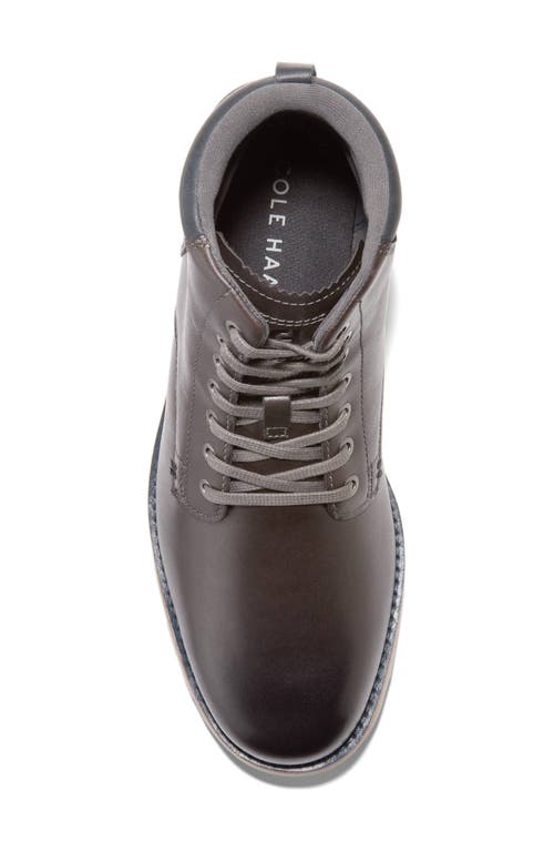 Cole Haan Grand Woodbury Water Resistant Boot In Pavement/blueberry/drizzle