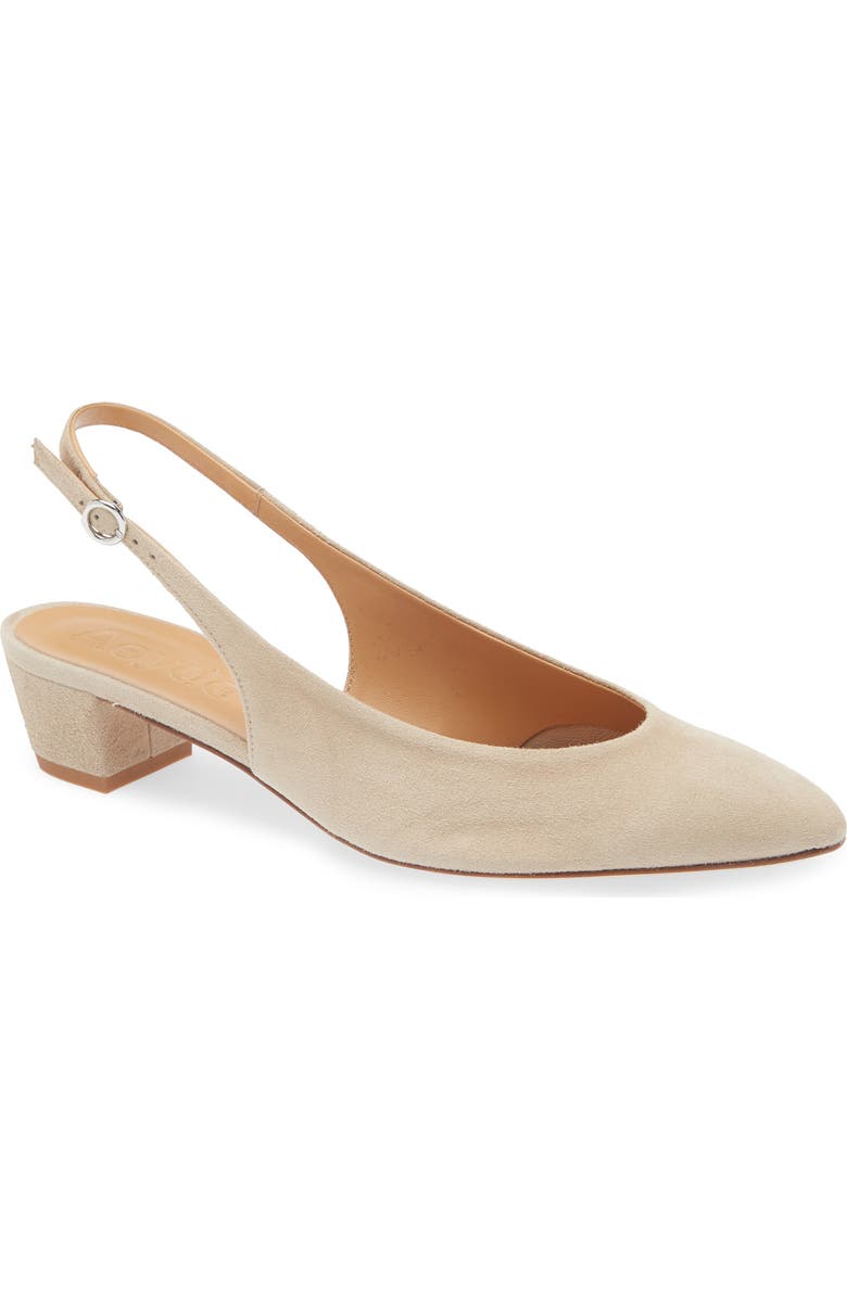 aeyde Celeste Slingback Pump, Main, color, Sand