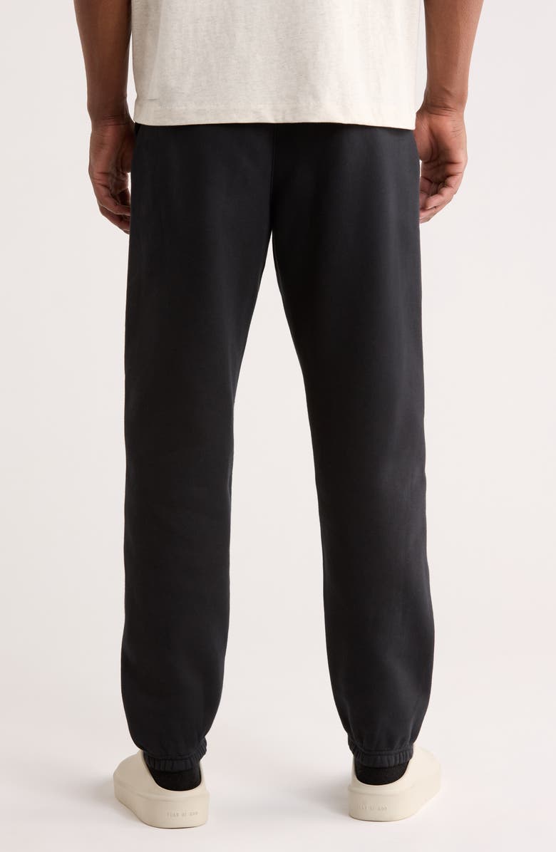 Fear of God Essentials Classic Fleece Joggers, Alternate, color, Vintage Black