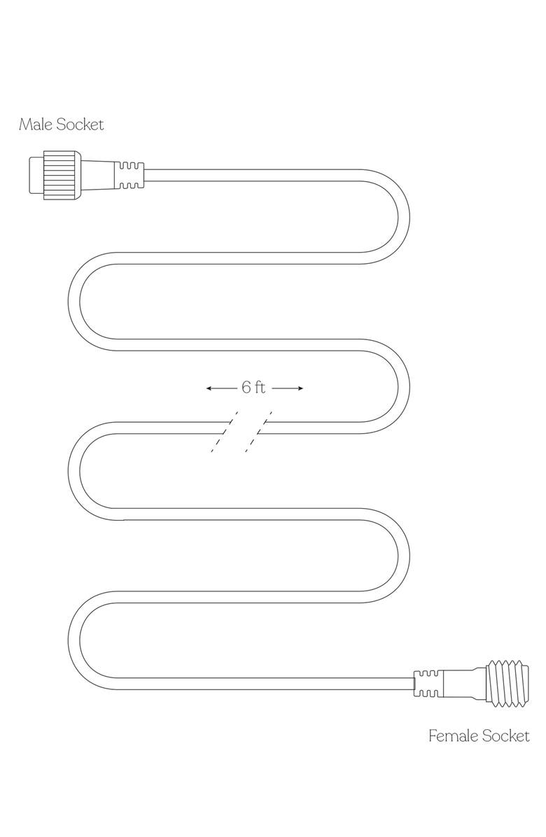 Brightech Ambience Solar Extension Cable, Alternate, color, 